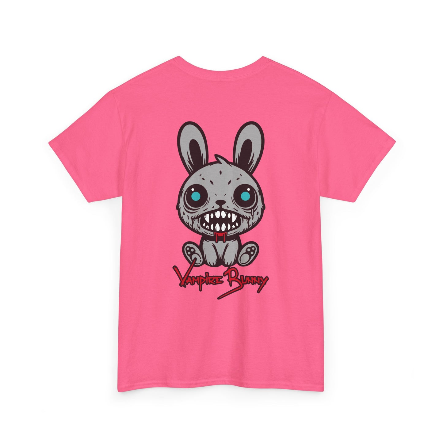 Vampire Bunny, Rad Moto Bunny, Heavy Cotton T-Shirt