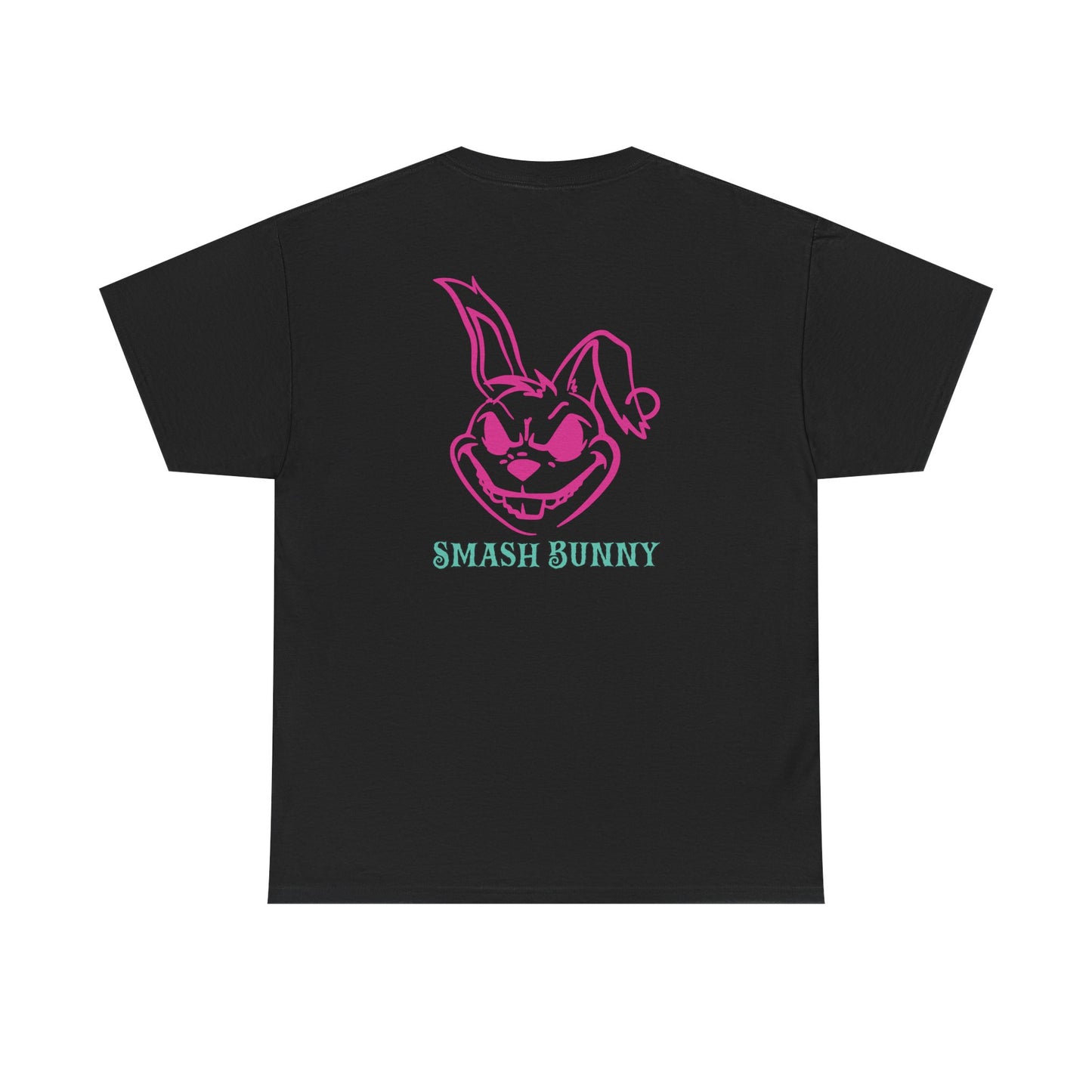 Smash Bunny, Rad Moto Bunny, Heavy Cotton T-Shirt