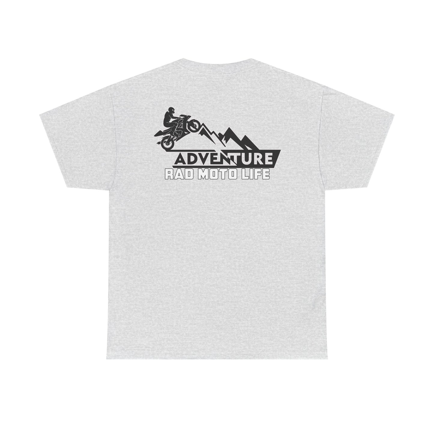 Adventure, Rad Moto Life, Heavy Cotton T-Shirt