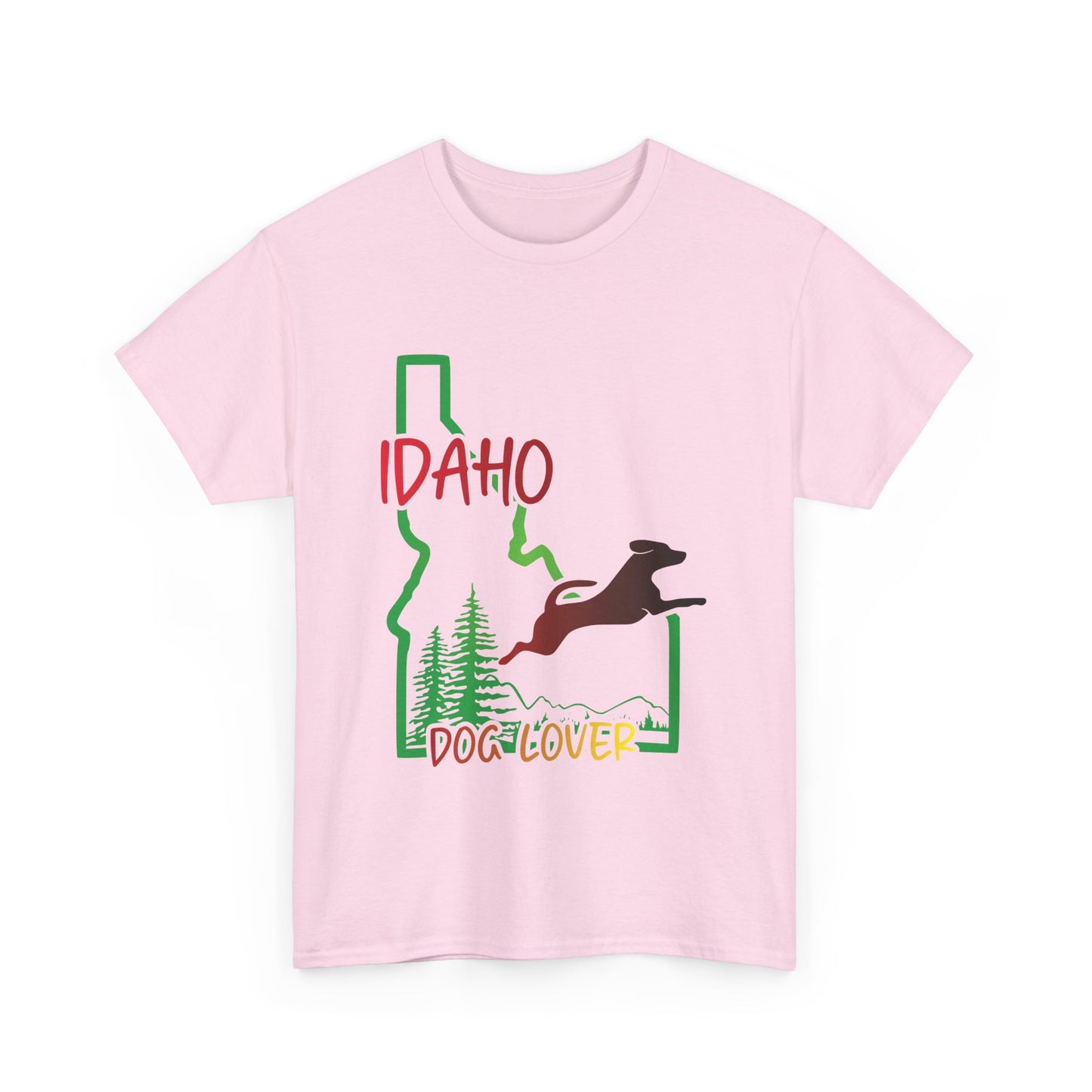 Idaho Dog Lover. Heavy Cotton T-Shirt