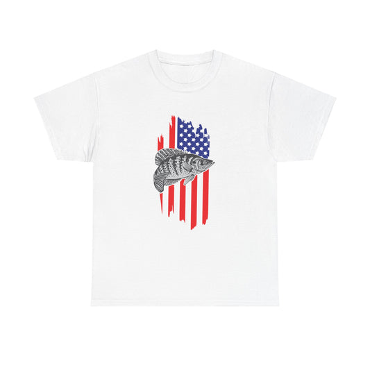 American Crappie. Heavy Cotton T-Shirt