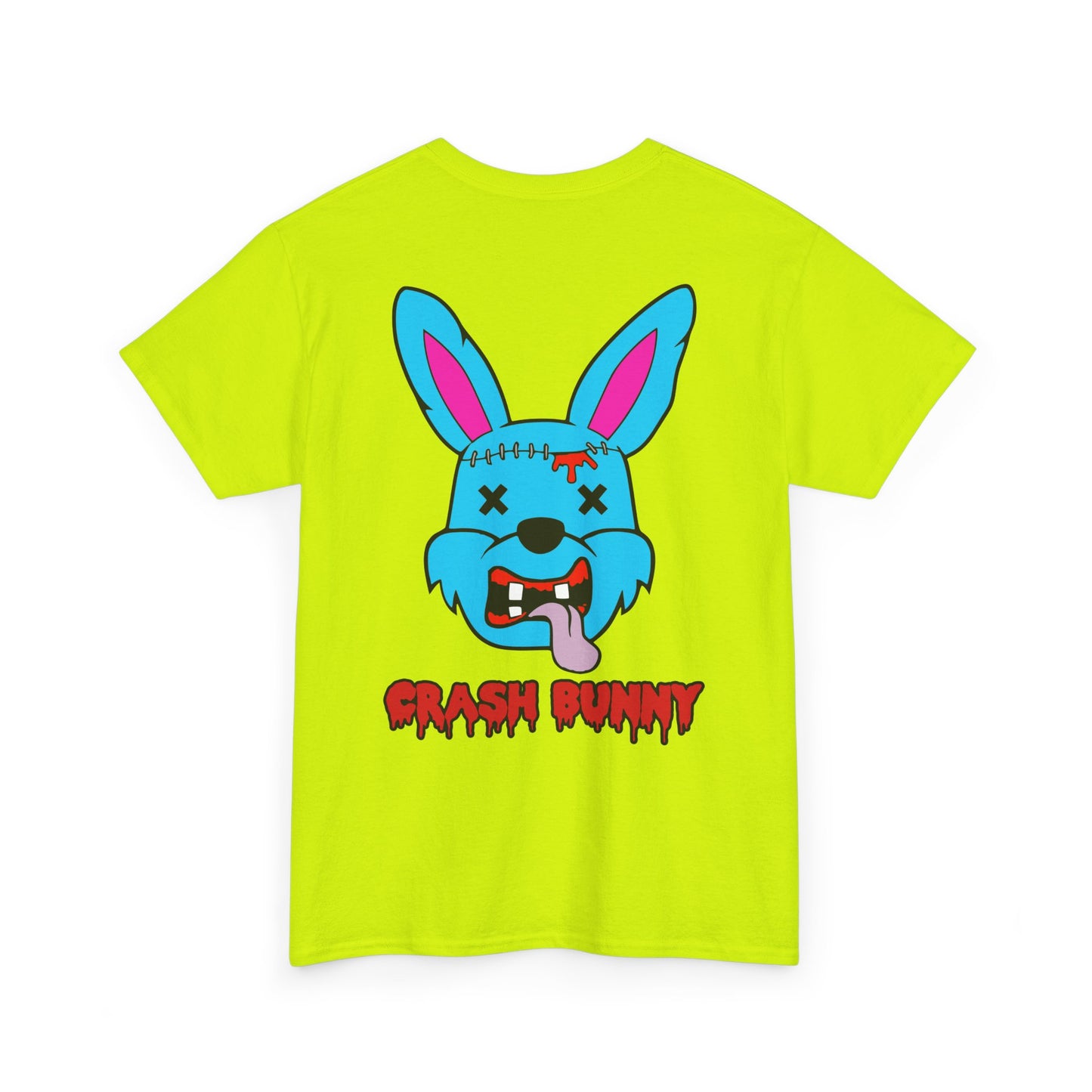 Crash Bunny, Rad Moto Bunny, Heavy Cotton T-Shirt