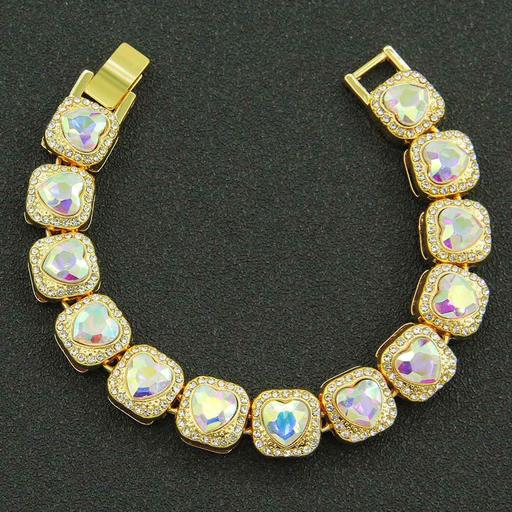 Splendid Diamond Heart Necklace