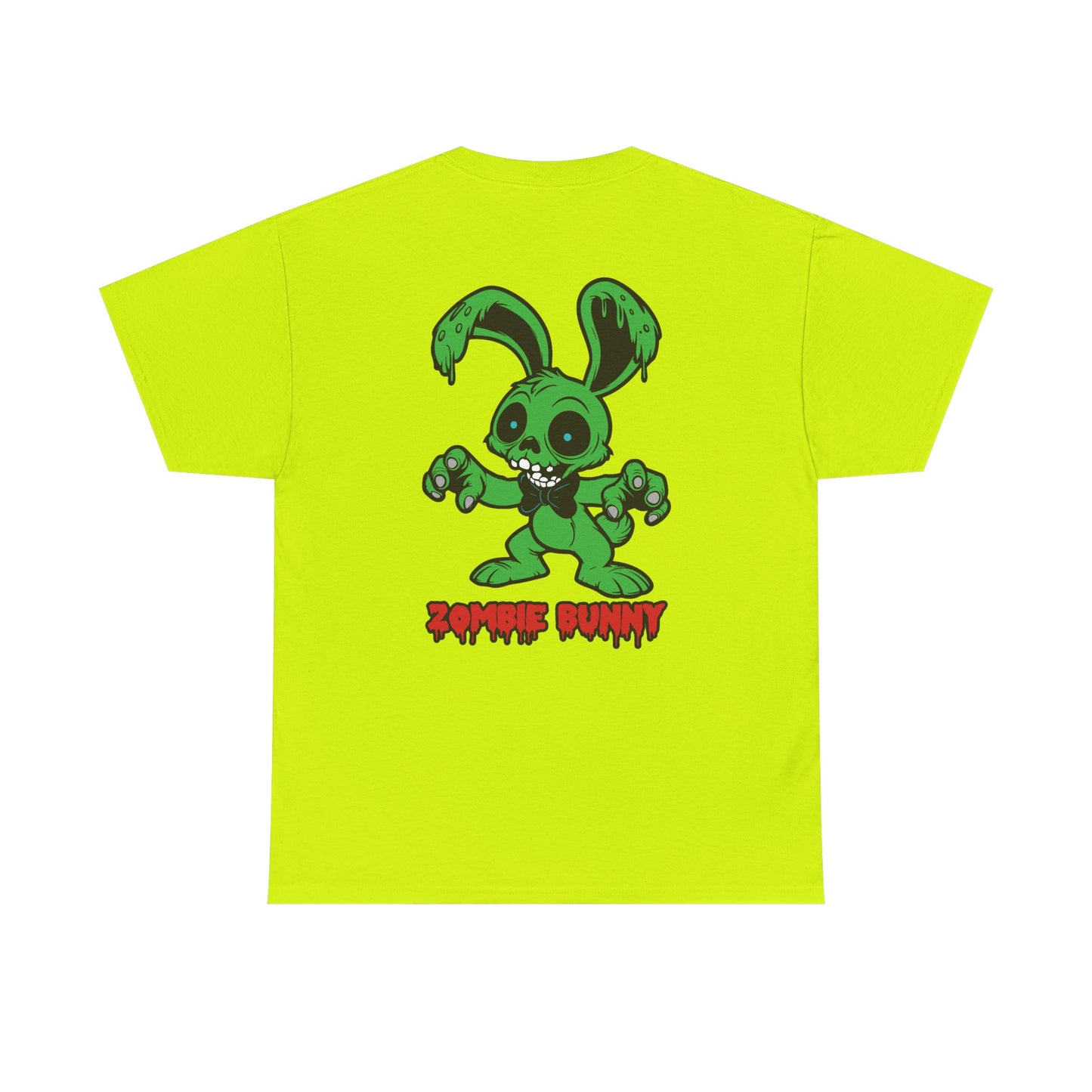 Zombie Bunny, Rad Moto Bunny, Heavy Cotton T-Shirt