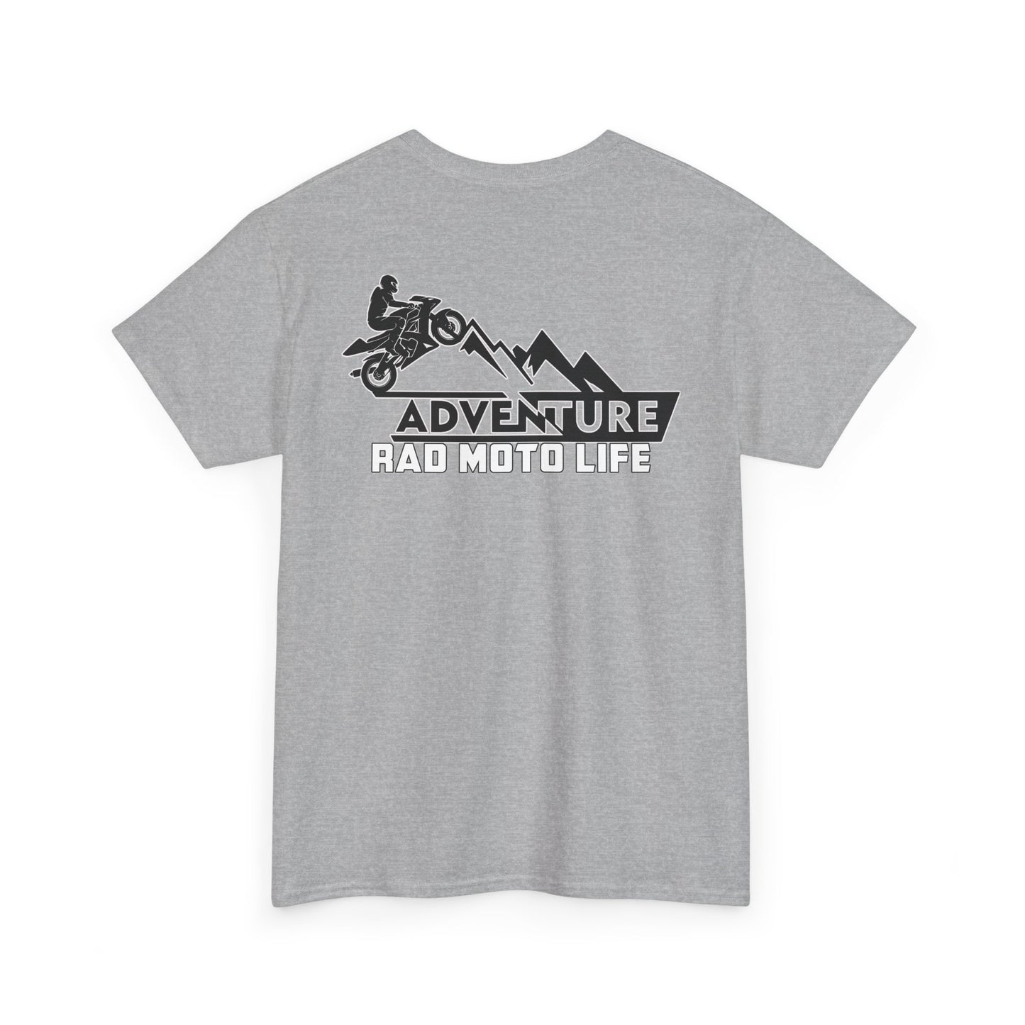 Adventure, Rad Moto Life, Heavy Cotton T-Shirt