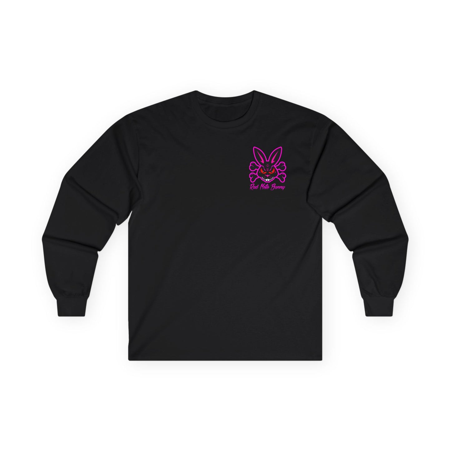 You just got passed by a Girl, Rad Moto Bunny, Unisex Long Sleeve Tee - Bold Graphic T-Shirt for Motorcycle Enthusiasts