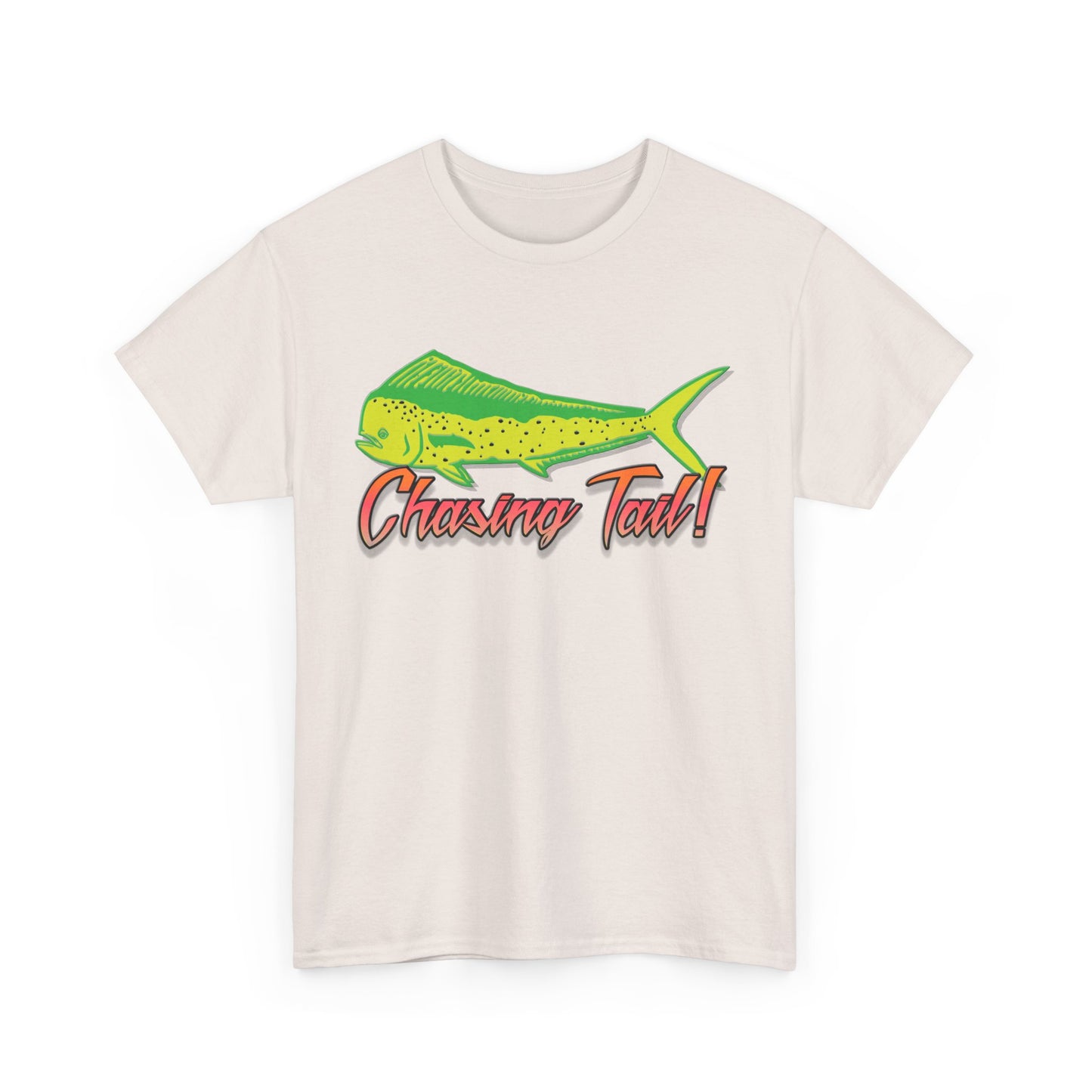 Chasing Tail Dorado. Heavy Cotton T-Shirt