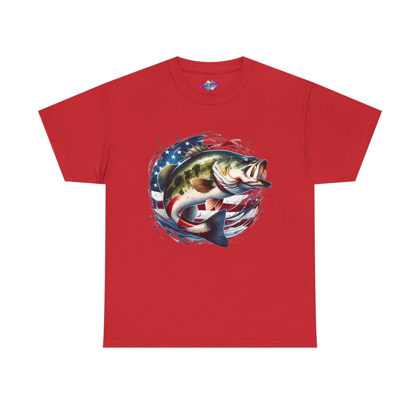 American Bass, Heavy Cotton T-Shirt