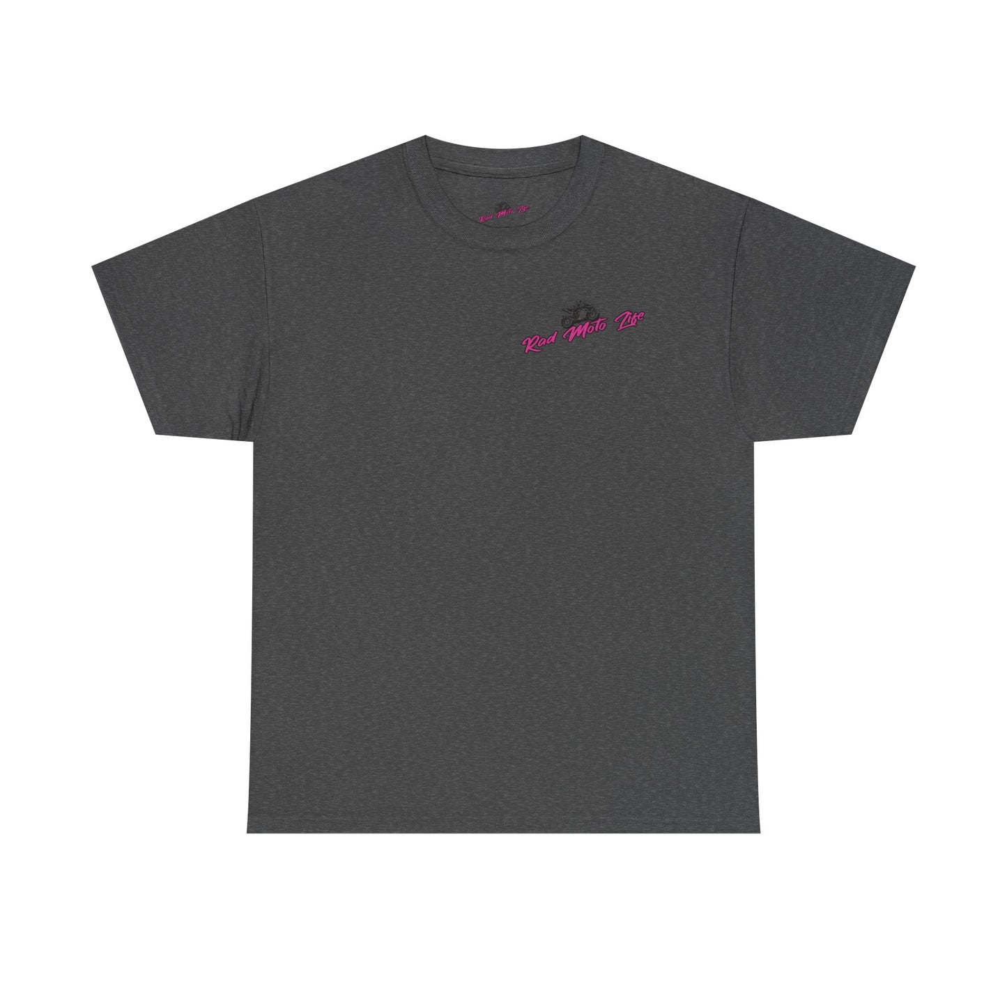 Positive Vibes Only, Rad Moto Life, Heavy Cotton T-Shirt