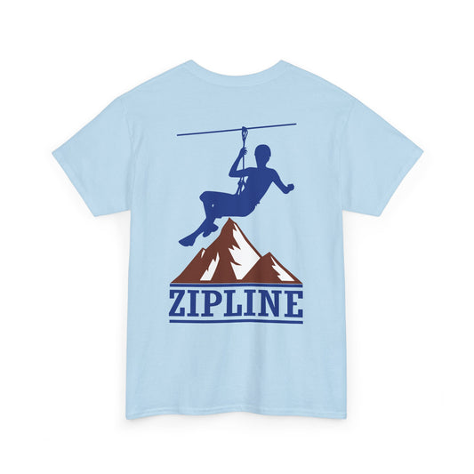 Zipline Guy. Heavy Cotton T-Shirt