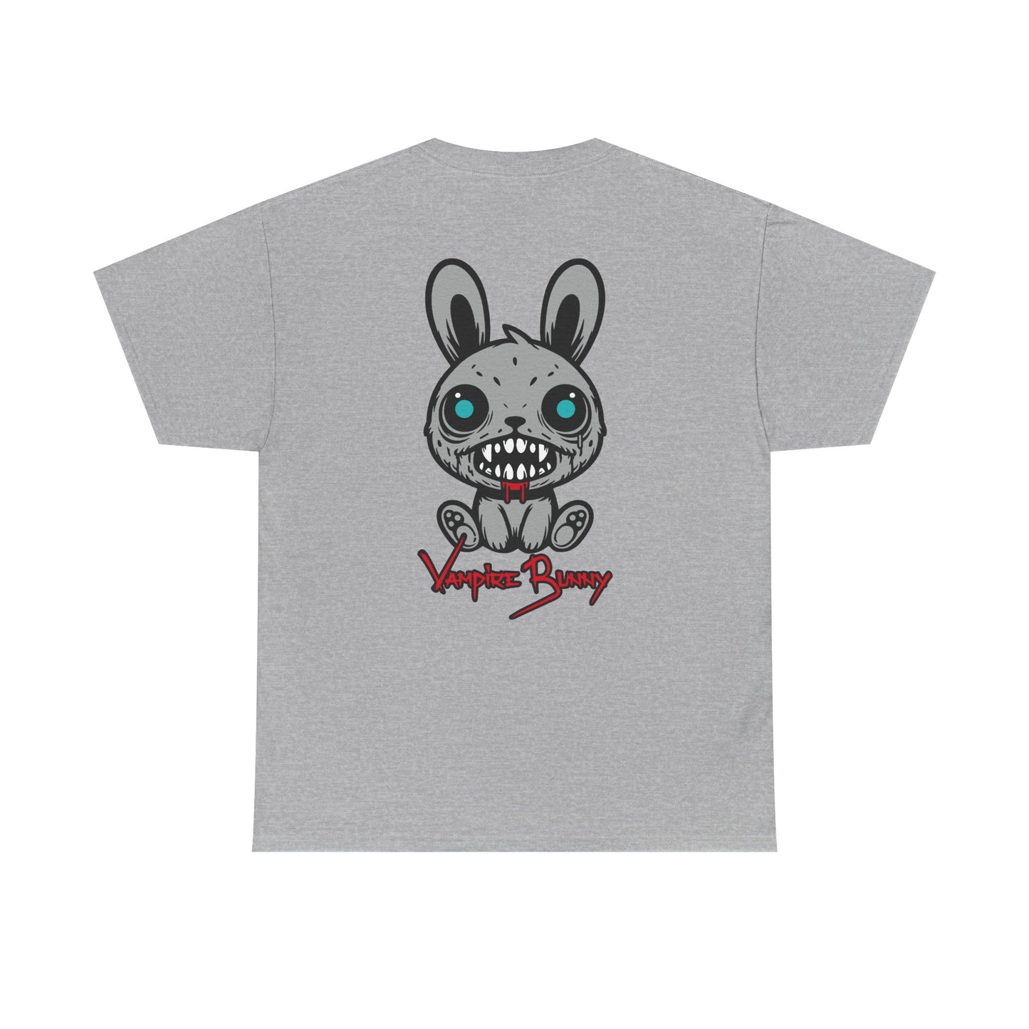 Vampire Bunny, Rad Moto Bunny, Heavy Cotton T-Shirt