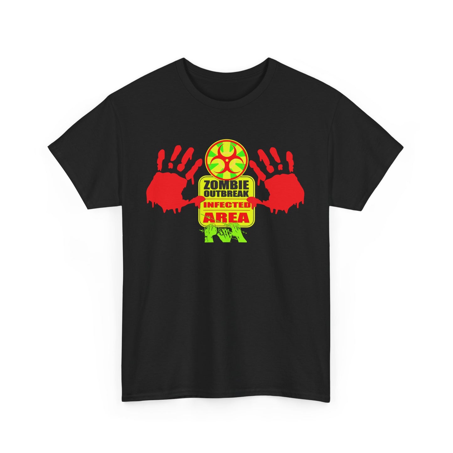 Zombie Outbreak. Heavy Cotton T-Shirt