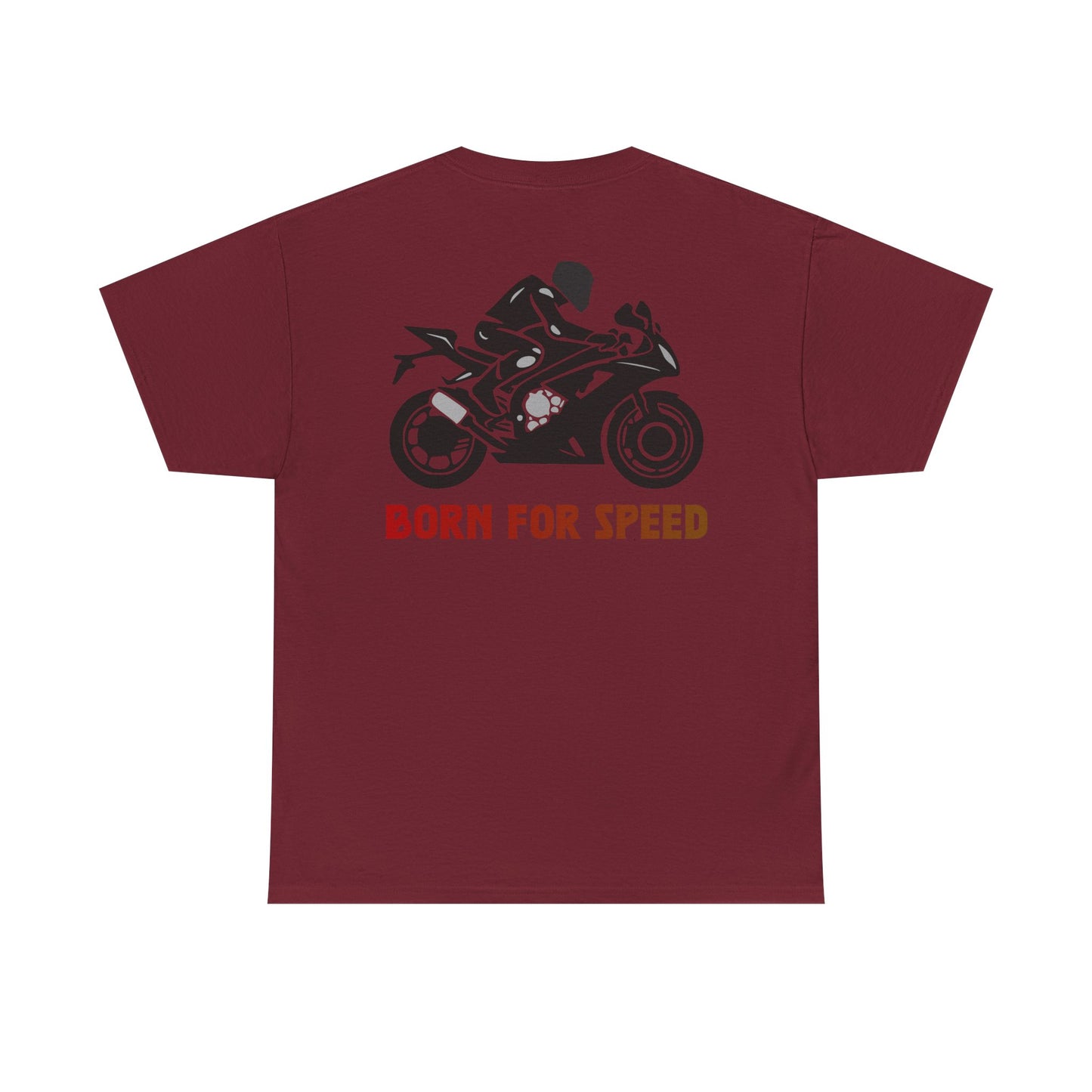 Born for Speed, Moto Mafia Life, Heavy Cotton T-Shirt