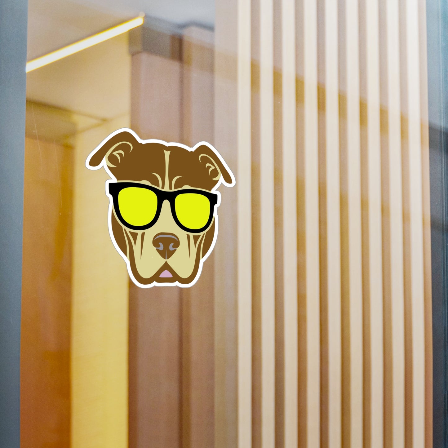 Kewl Dog. Kiss-Cut Vinyl Sticker