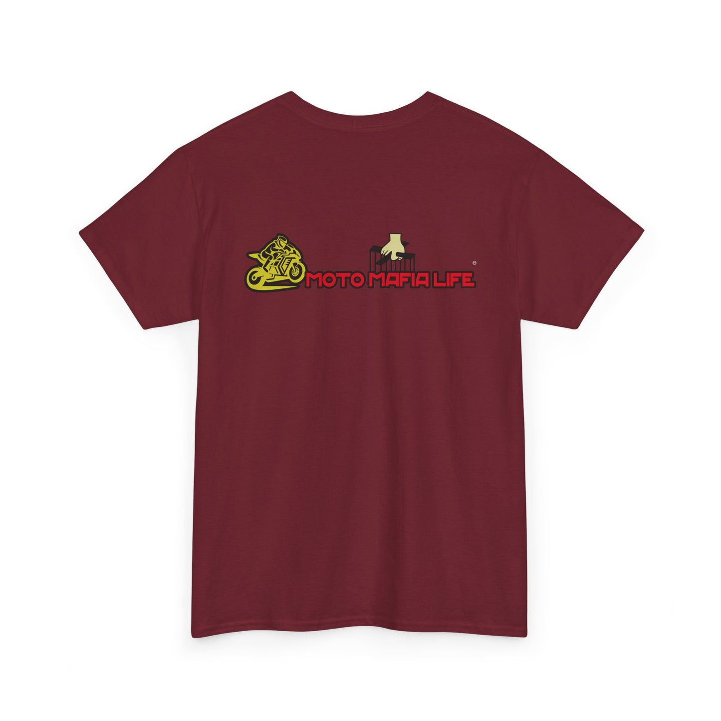 Moto Mafia Life, Heavy Cotton T-Shirt