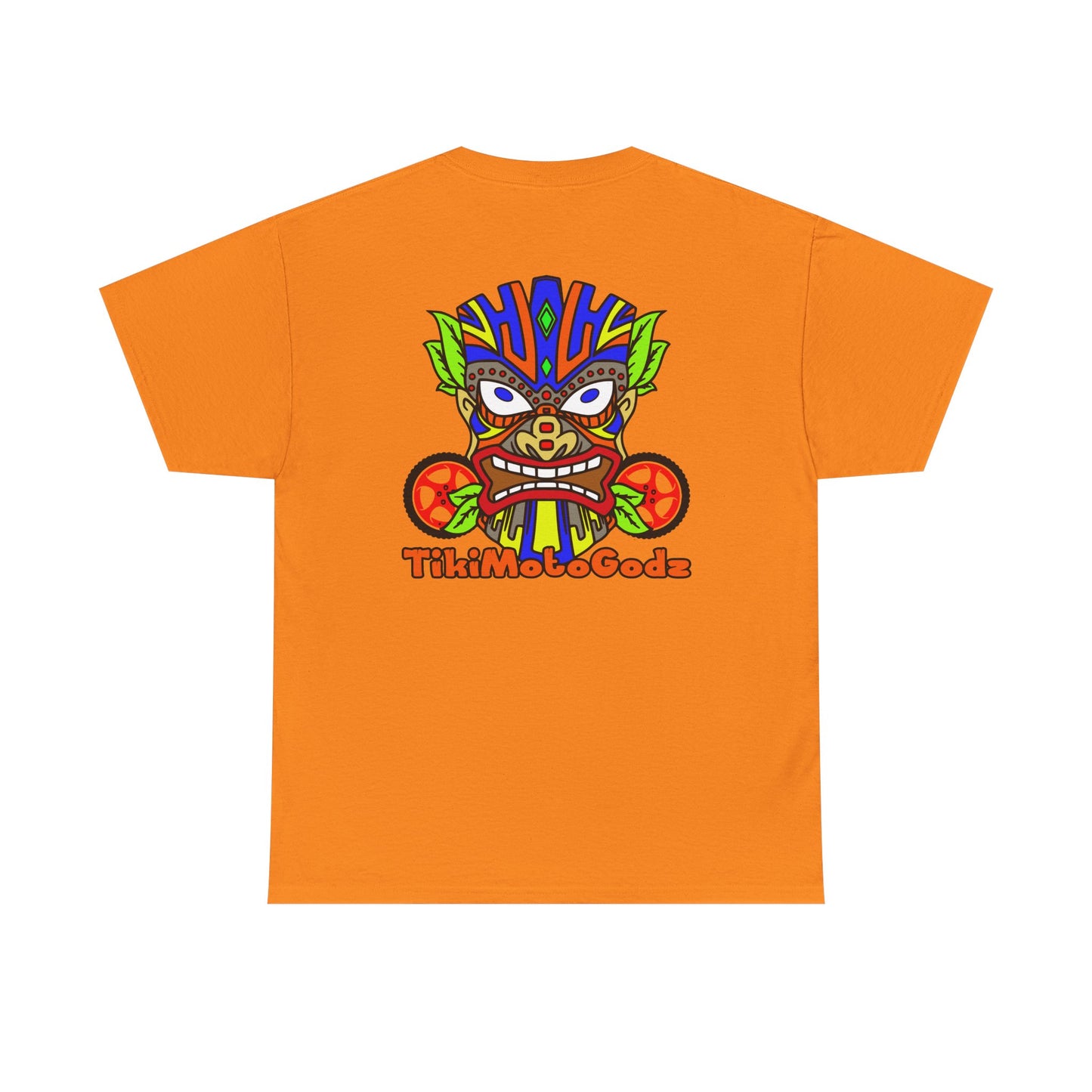 Tiki Moto Godz. Heavy Cotton T-Shirt