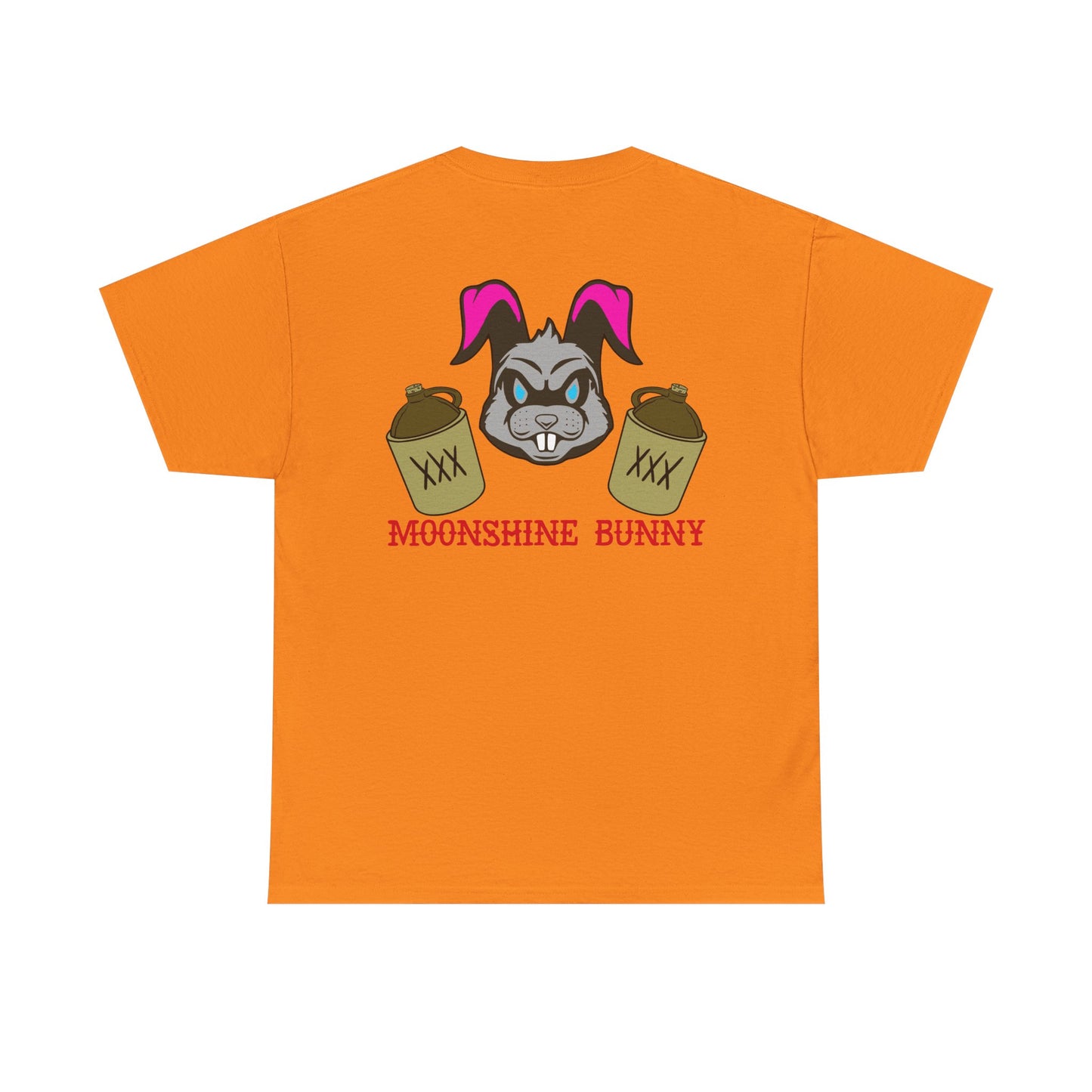 Moonshine Bunny, Rad Moto Bunny, Heavy Cotton T-Shirt