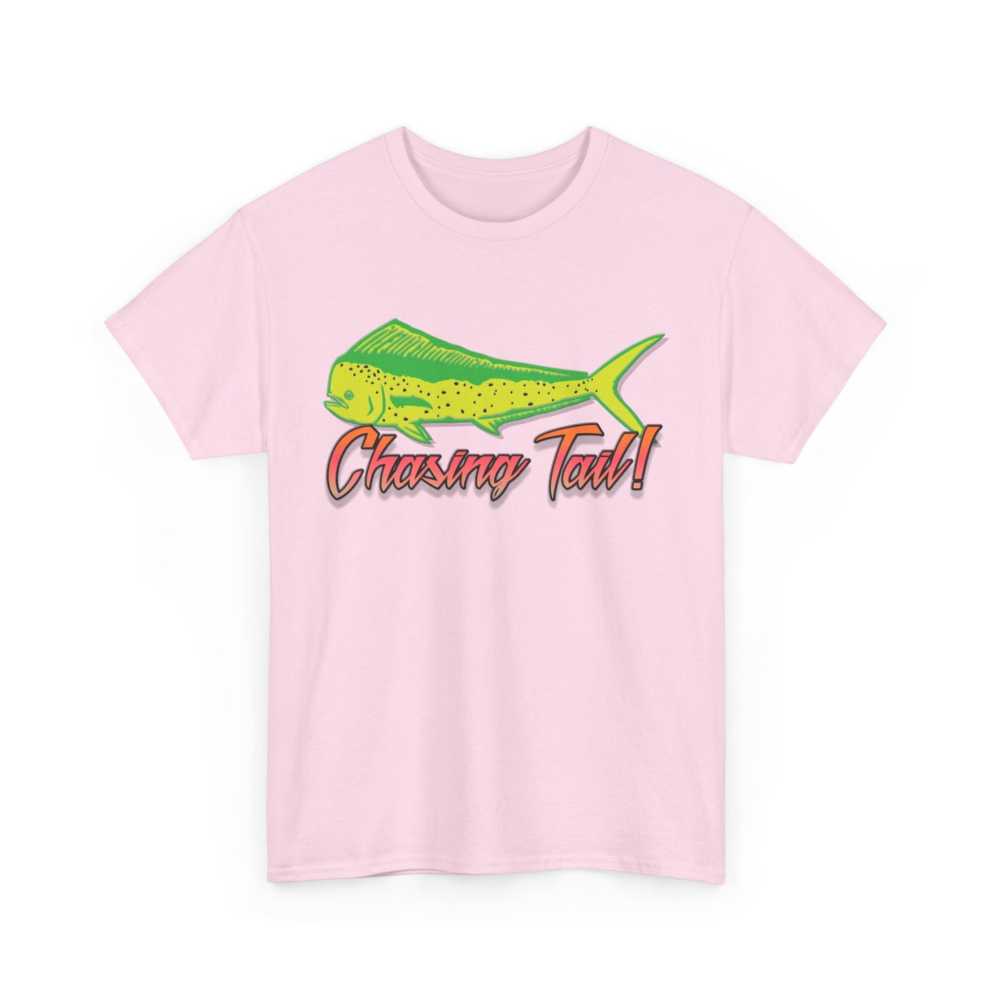 Chasing Tail Dorado. Heavy Cotton T-Shirt