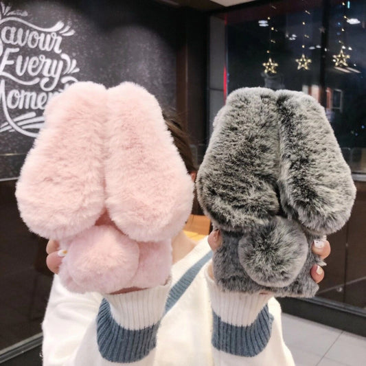 iPhone Plush Rabbit Ears Phone Case