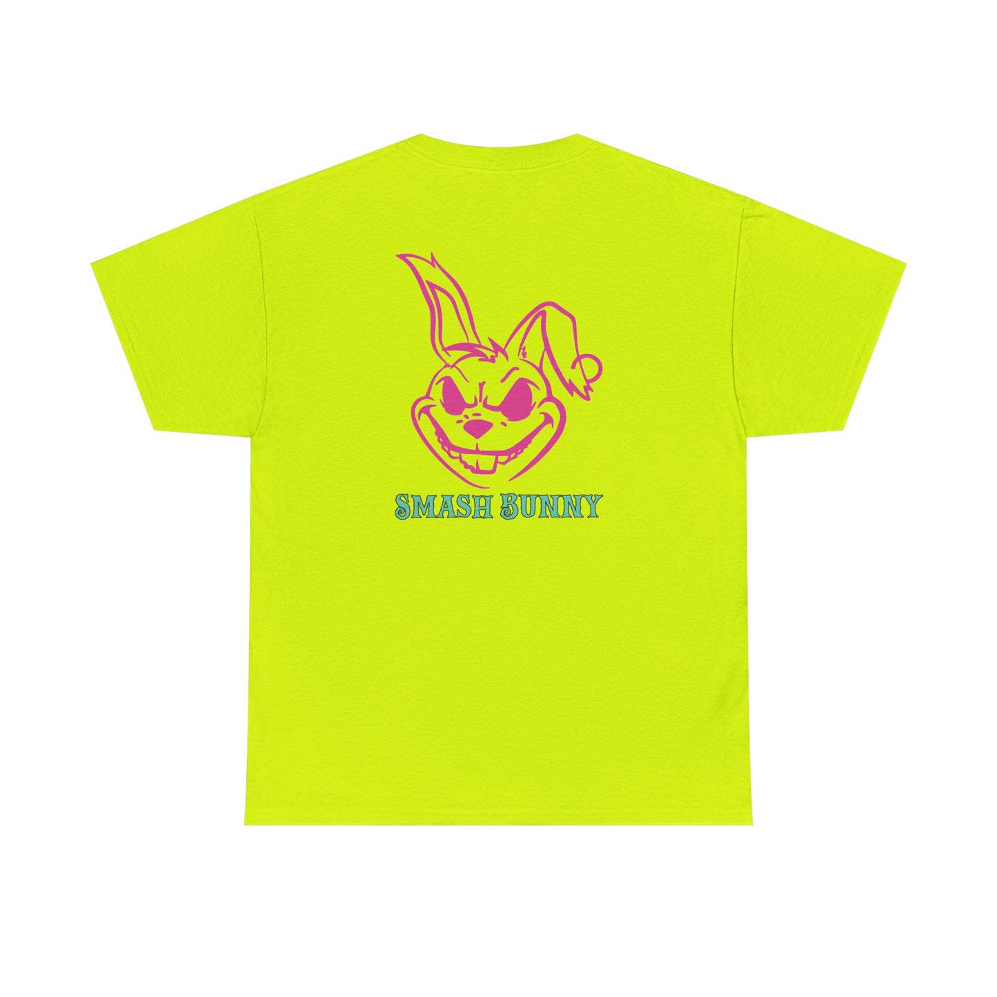 Smash Bunny, Rad Moto Bunny, Heavy Cotton T-Shirt