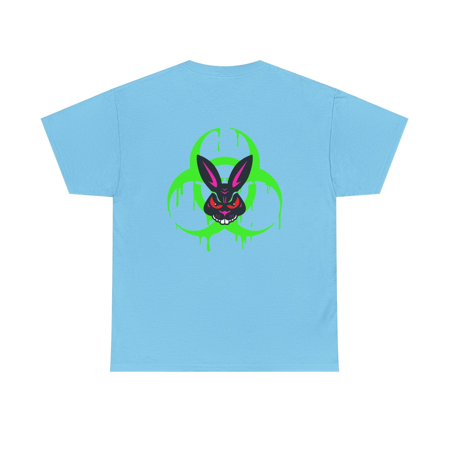 Toxic Bunny, Rad Moto Bunny, Heavy Cotton T-Shirt