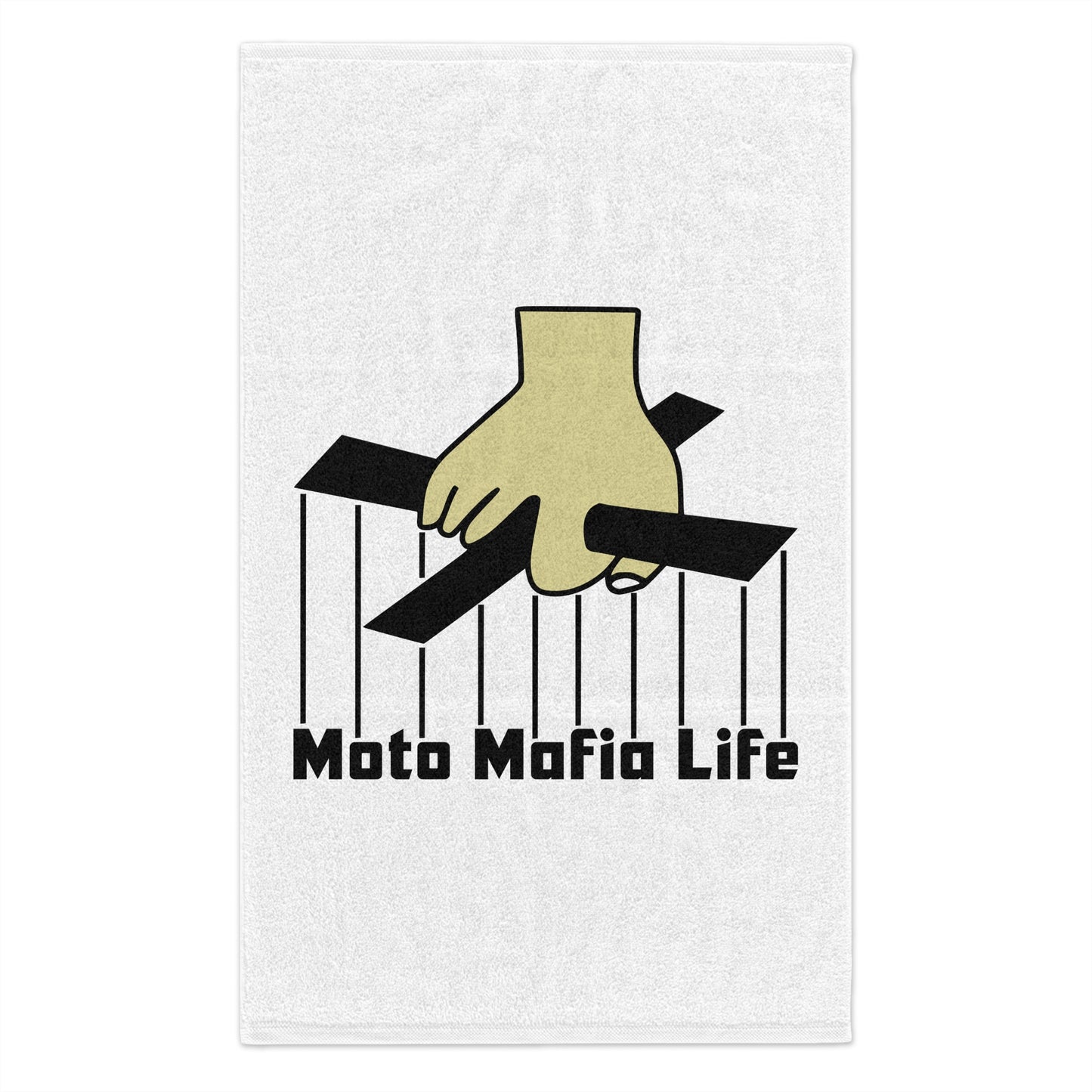 Moto Mafia Life, Biker Towel - Perfect for Motorsports Fans