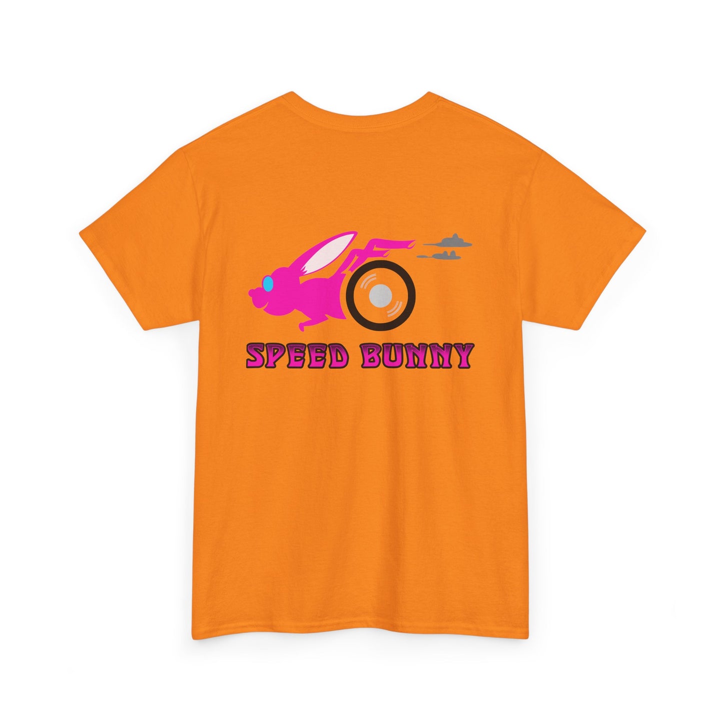 Speed Bunny, Rad Moto Bunny, Heavy Cotton T-Shirt