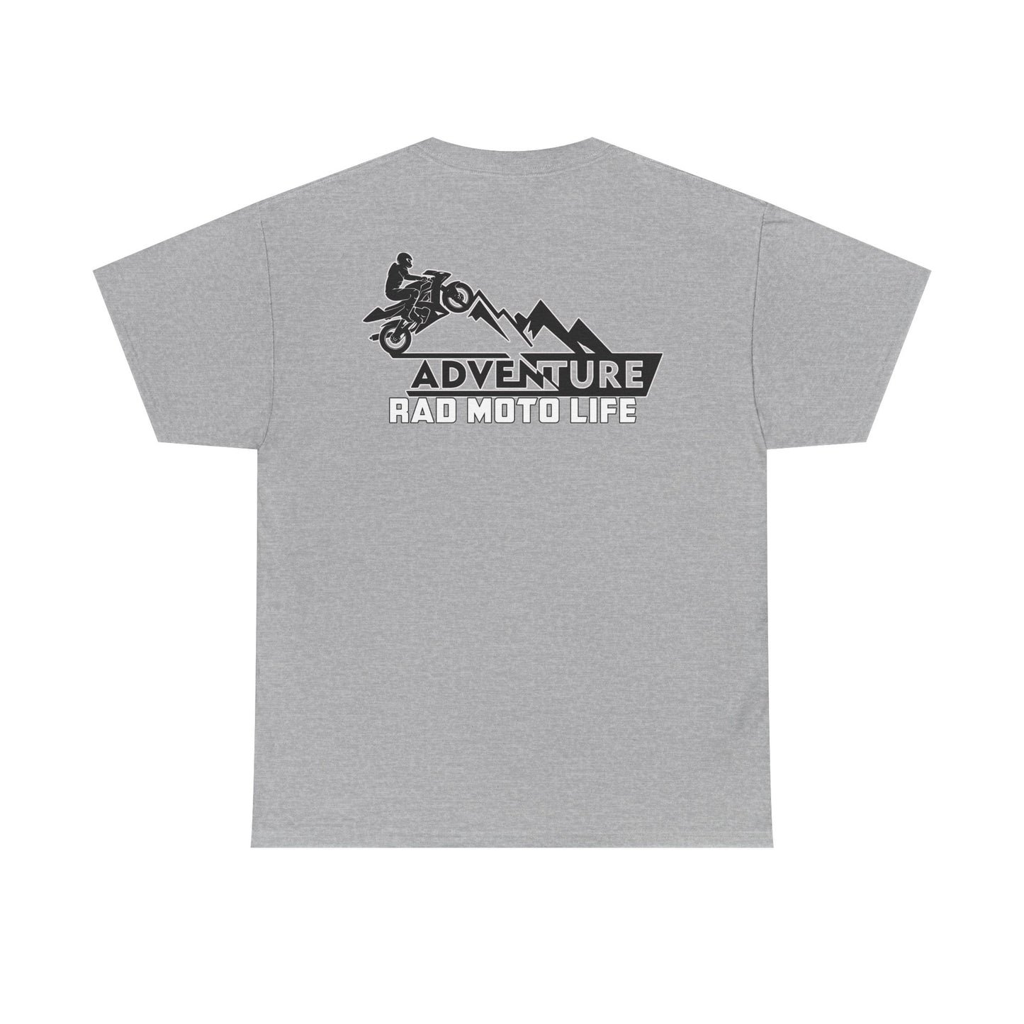 Adventure, Rad Moto Life, Heavy Cotton T-Shirt