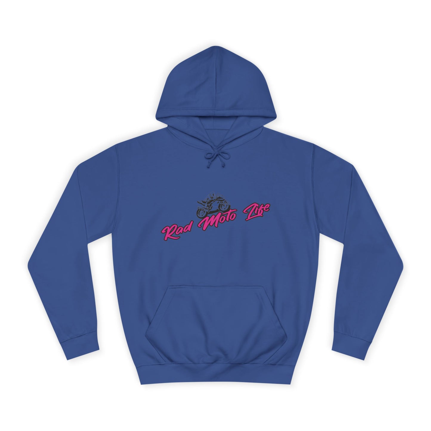 Life Behind Bars, Rad Moto Life Unisex Hoodie - Biker Style Sweatshirt for Motorcycle Enthusiasts