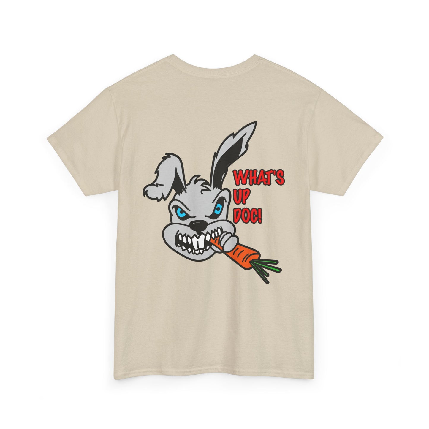 What's up Doc Bunny, Rad Moto Bunny, Heavy Cotton T-Shirt