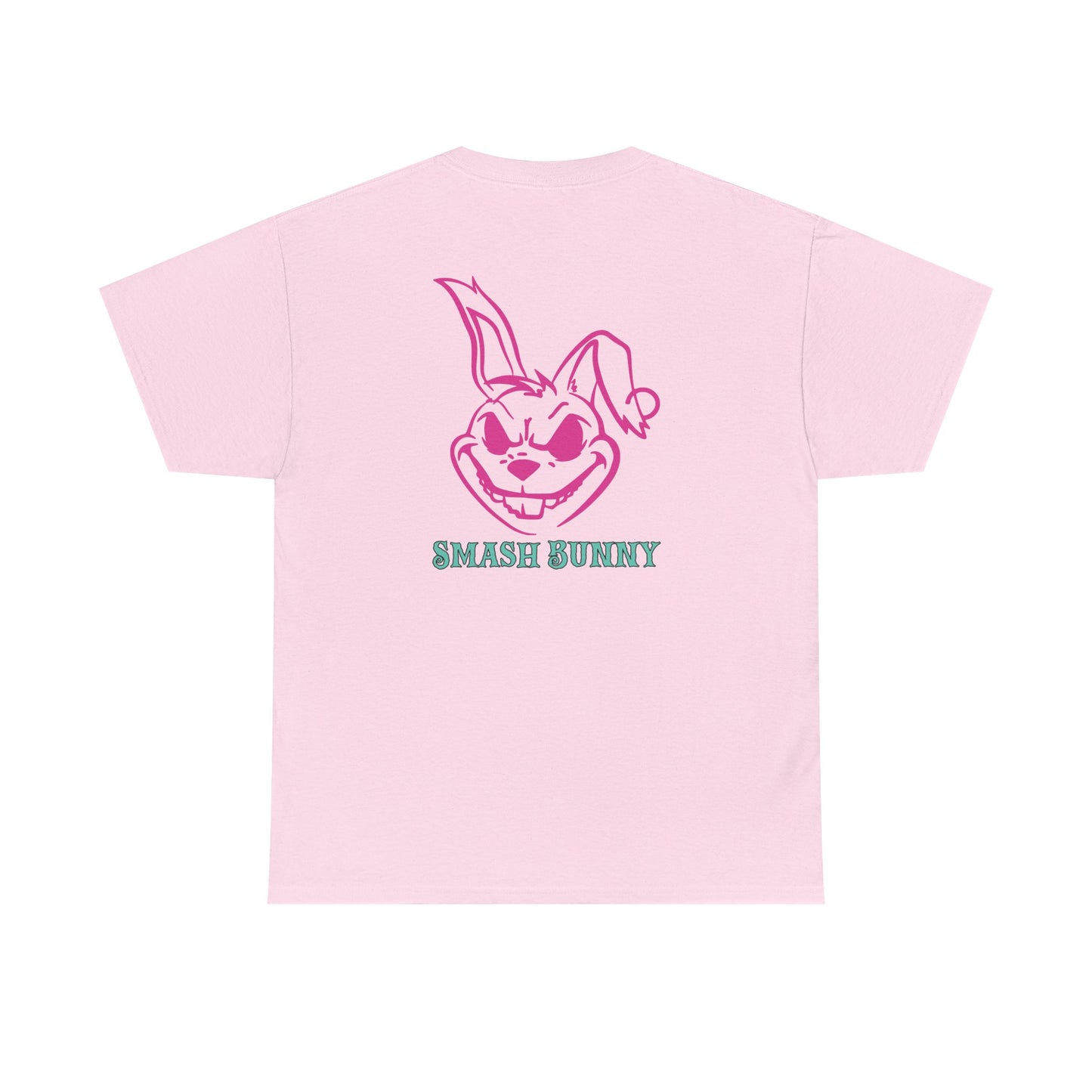 Smash Bunny, Rad Moto Bunny, Heavy Cotton T-Shirt