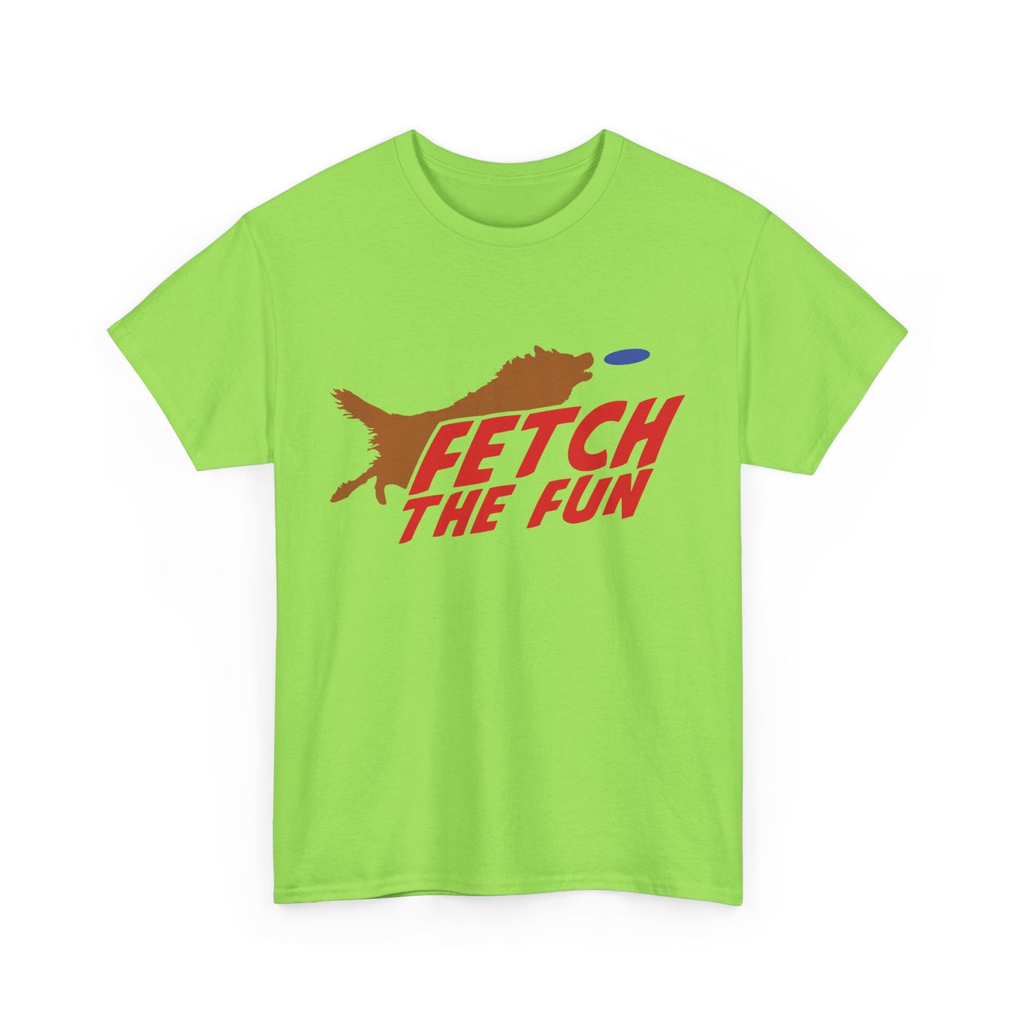 Fetch The Fun. Heavy Cotton T-Shirt
