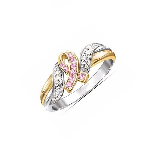 Pink Ribbon Ring