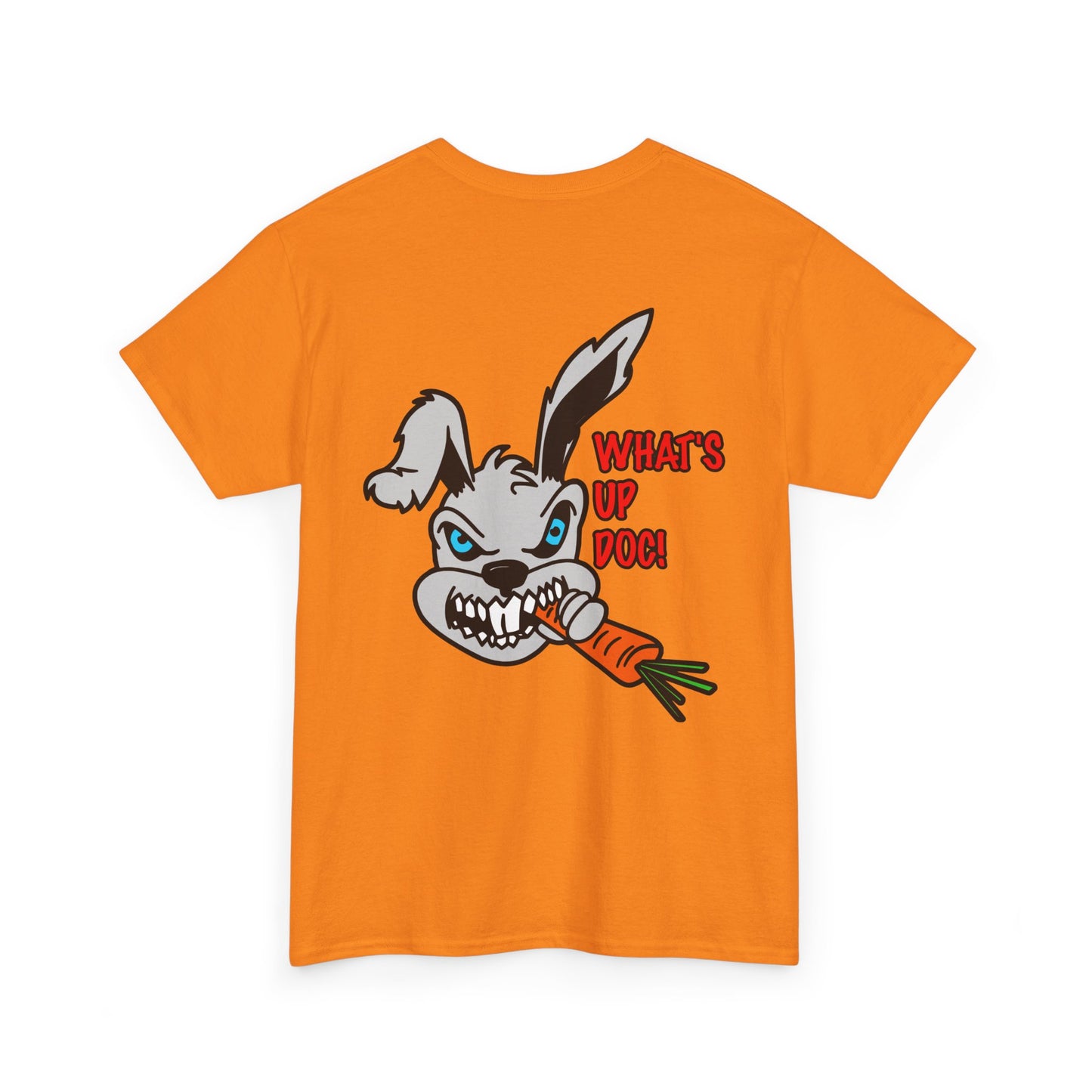 What's up Doc Bunny, Rad Moto Bunny, Heavy Cotton T-Shirt