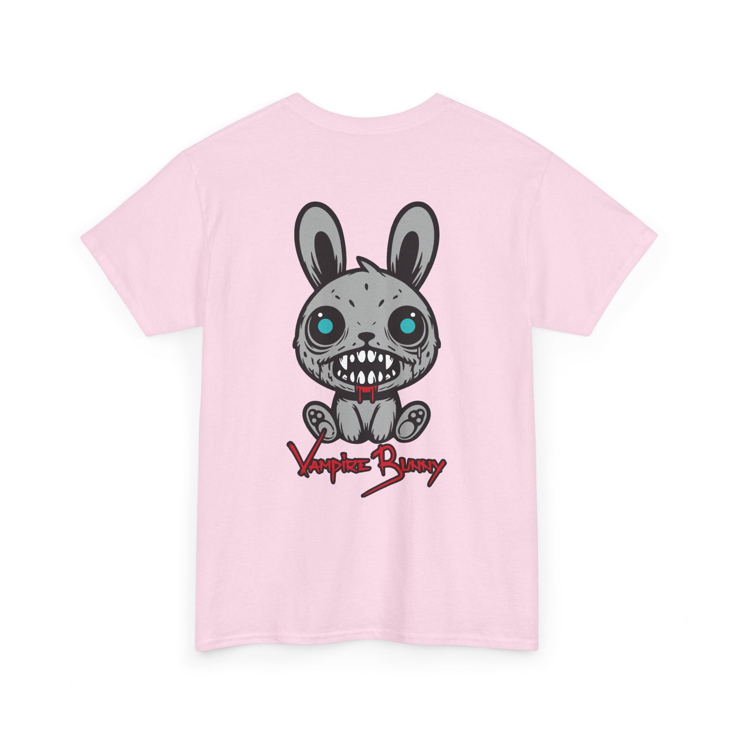 Vampire Bunny, Rad Moto Bunny, Heavy Cotton T-Shirt