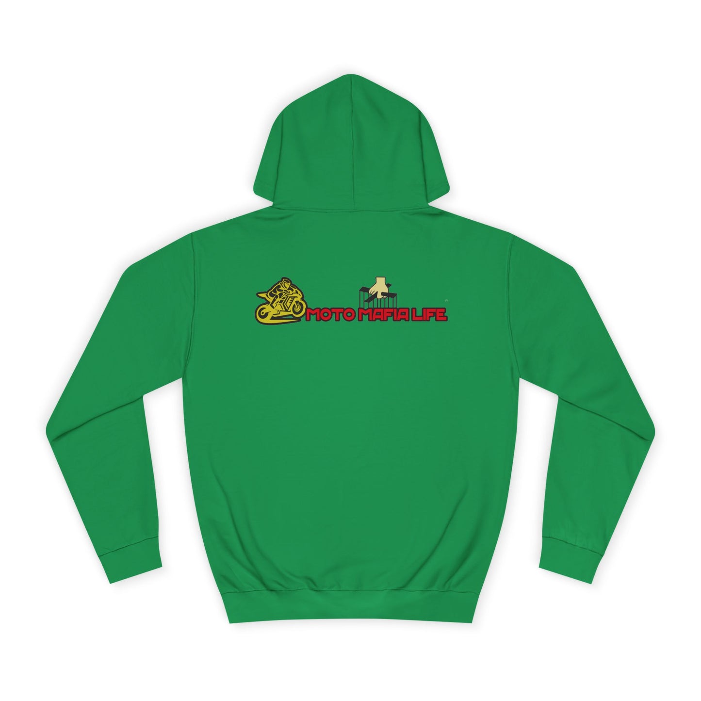 Moto Mafia Life Unisex Hoodie - Biker Style Sweatshirt for Motorcycle Enthusiasts