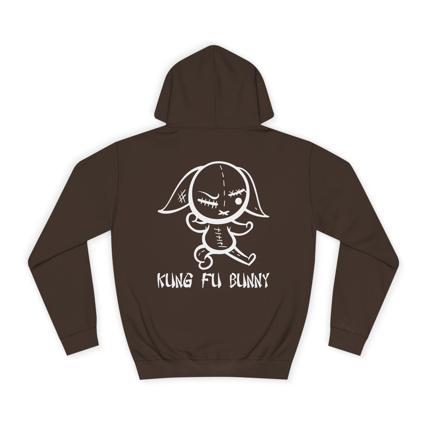 Kung Fu Bunny, Rad Moto Bunny, Unisex Hoodie - Biker Style Sweatshirt for Motorcycle Enthusiasts