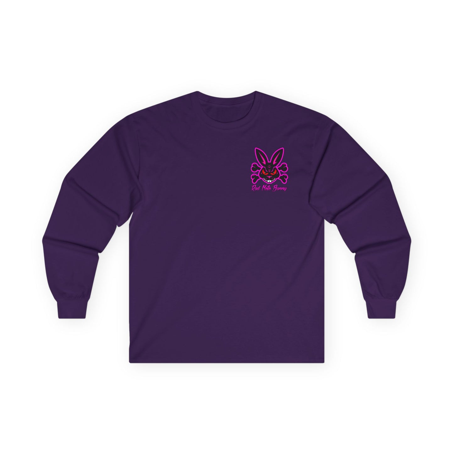 You just got passed by a Girl, Rad Moto Bunny, Unisex Long Sleeve Tee - Bold Graphic T-Shirt for Motorcycle Enthusiasts
