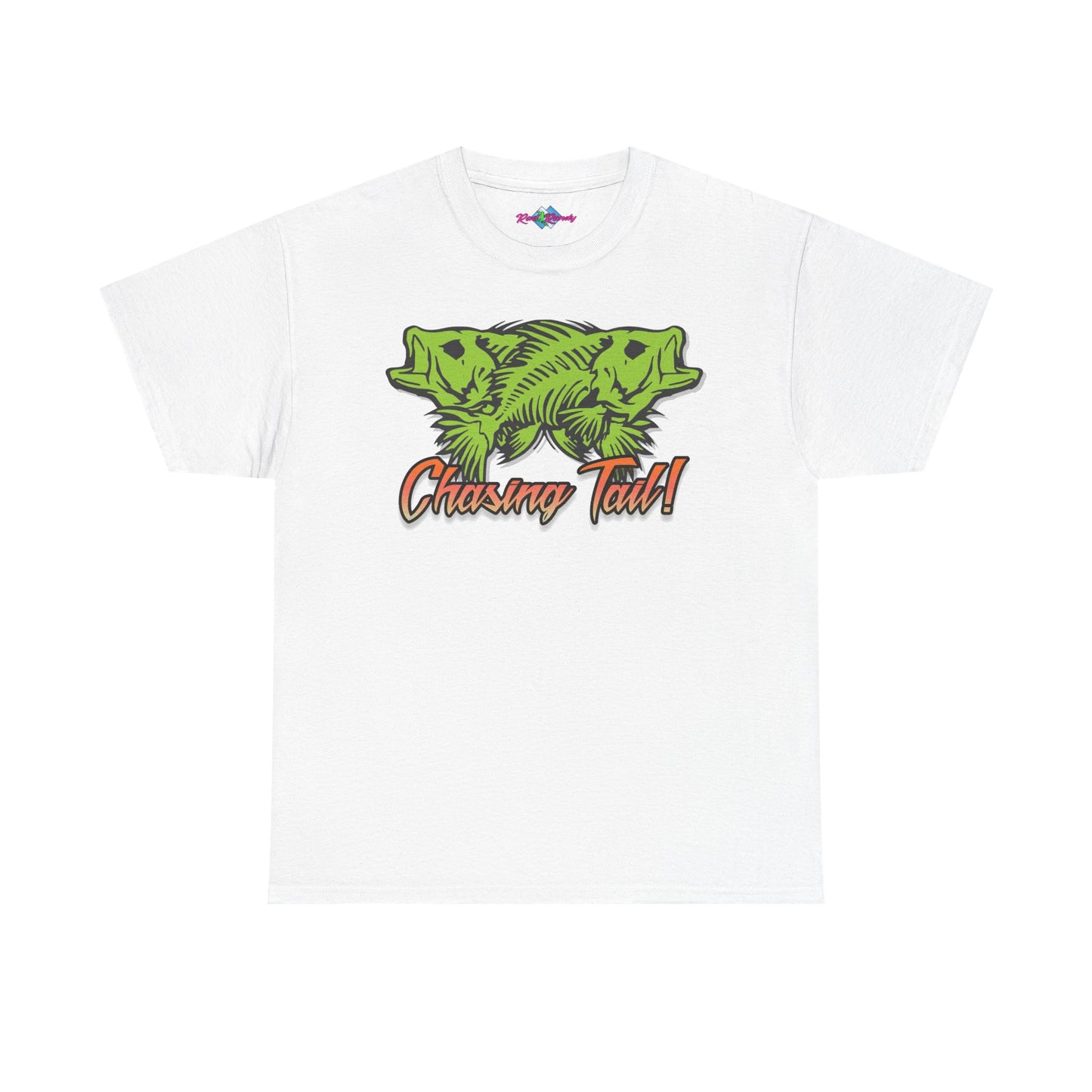 Chasing Tail. Heavy Cotton T-Shirt