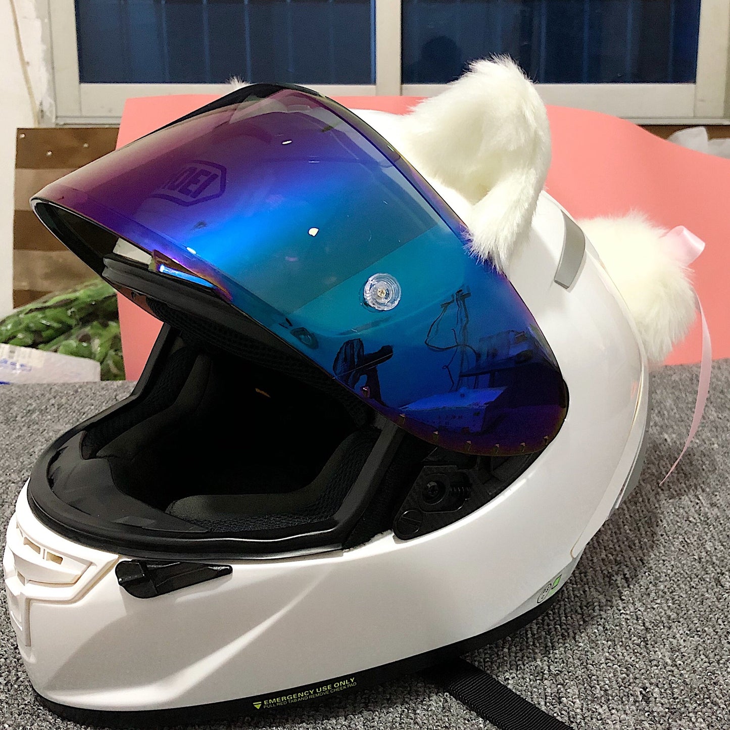 Moto Helmet Ears