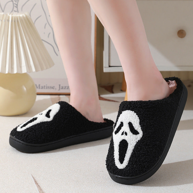 Warm Winter Halloween Slippers