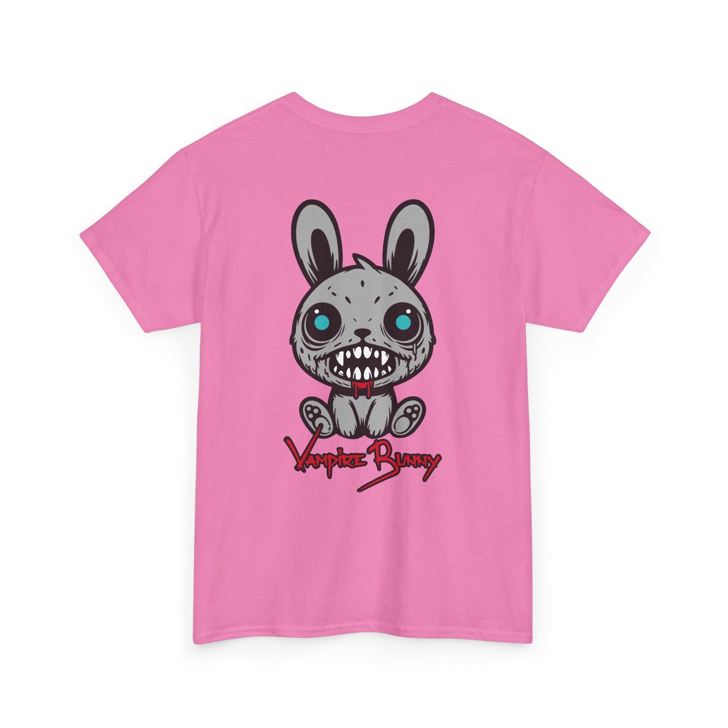 Vampire Bunny, Rad Moto Bunny, Heavy Cotton T-Shirt