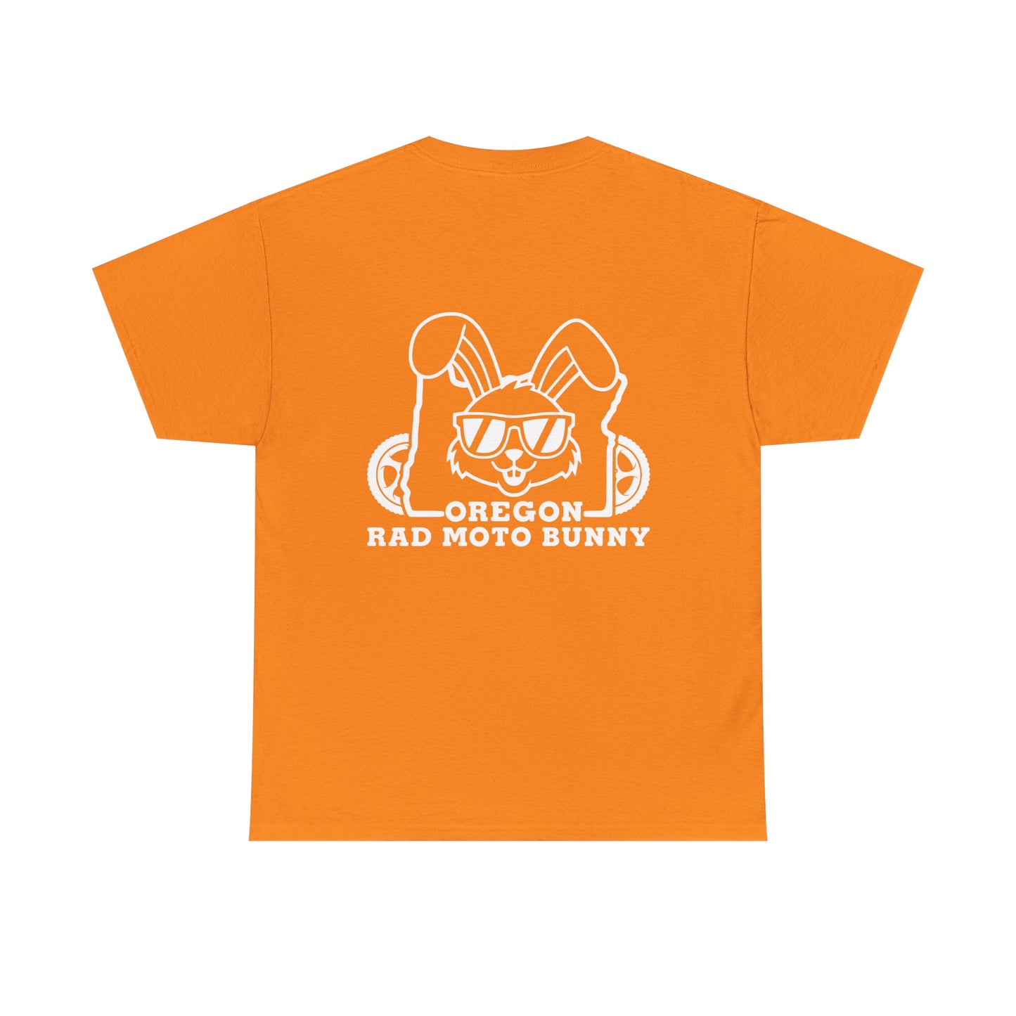 Oregon Rad Moto Bunny, Rad Moto Bunny, Heavy Cotton T-Shirt