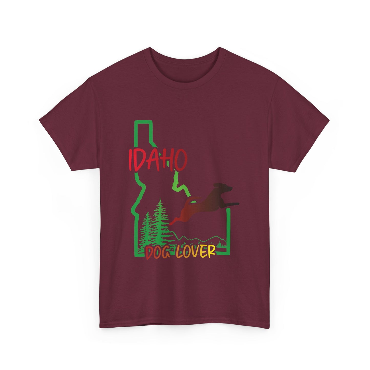 Idaho Dog Lover. Heavy Cotton T-Shirt