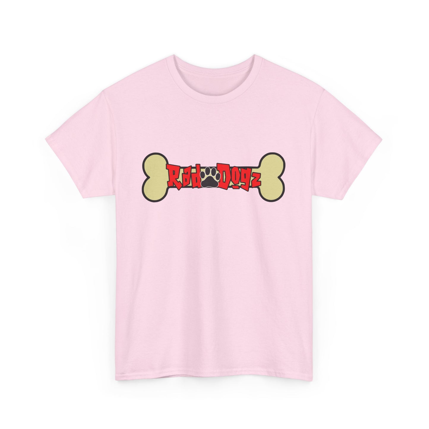 Rad Dogz Bone. Heavy Cotton T-Shirt