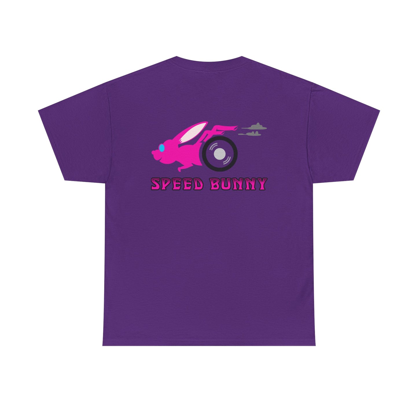 Speed Bunny, Rad Moto Bunny, Heavy Cotton T-Shirt