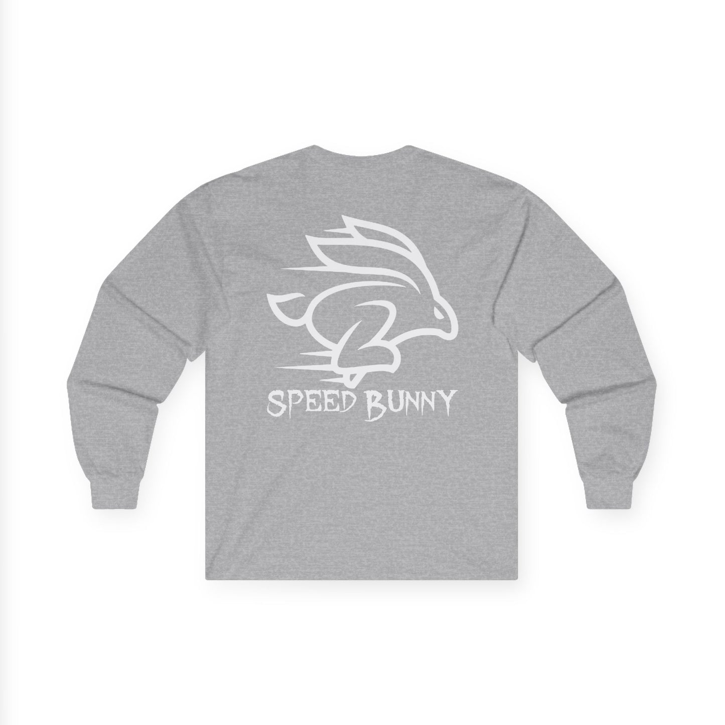 Speed Bunny, Rad Moto Bunny, Unisex Long Sleeve Tee - Bold Graphic T-Shirt for Motorcycle Enthusiasts