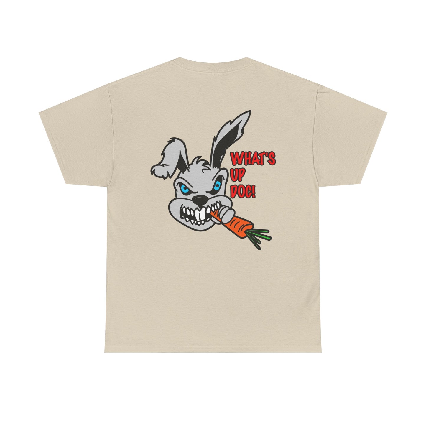 What's up Doc Bunny, Rad Moto Bunny, Heavy Cotton T-Shirt
