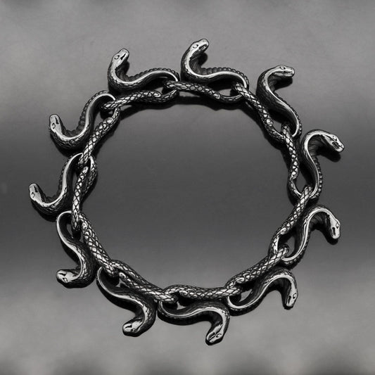 Stainless Steel Cobra Bracelet