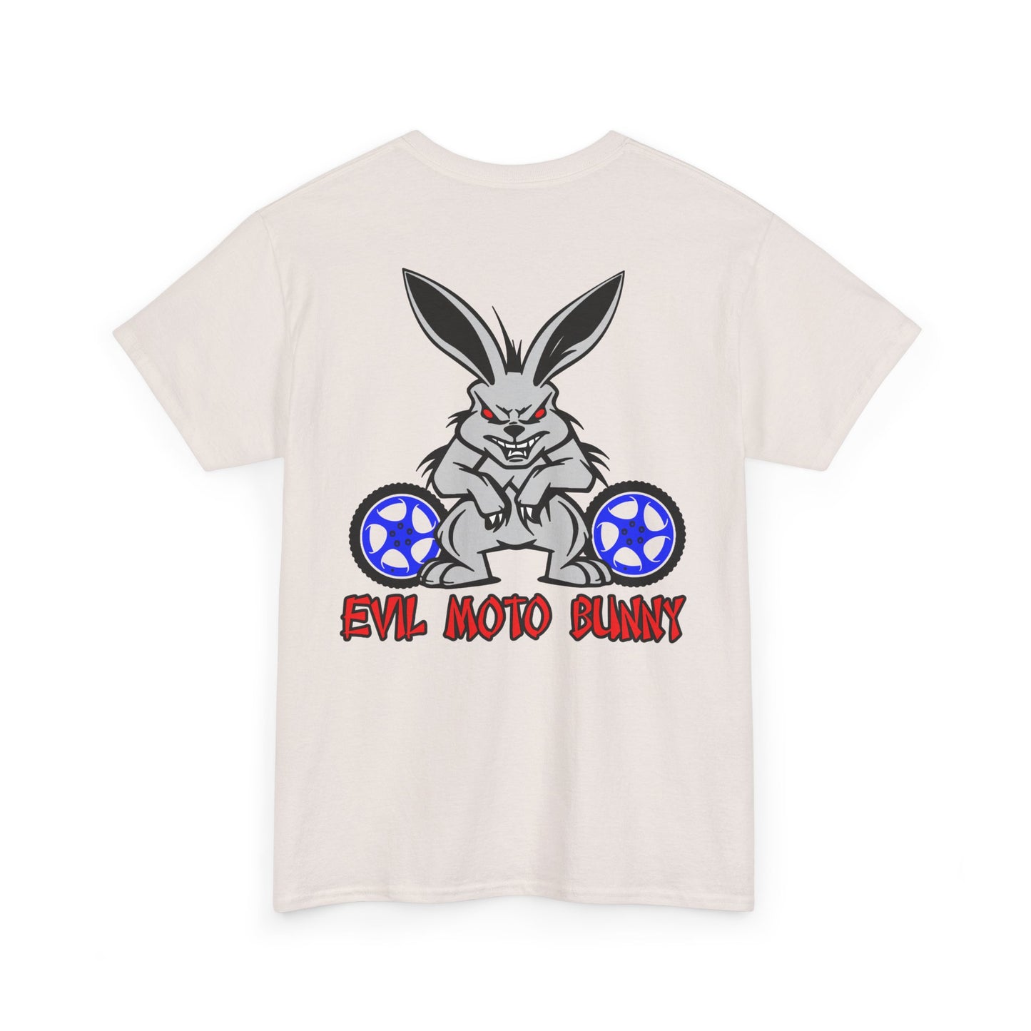 Evil Moto Bunny, Rad Moto Bunny, Heavy Cotton T-Shirt